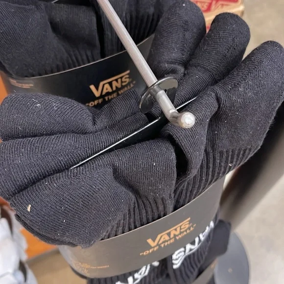 Vans Socks 6 pairs set CREW VANS.
"OFF THE WALL" Black/White 
NWT - Picture 14 of 16